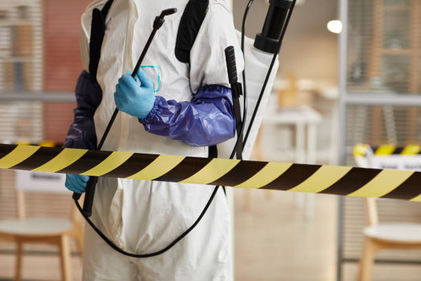 Professional Blood Cleanup technician working in Ocala, FL